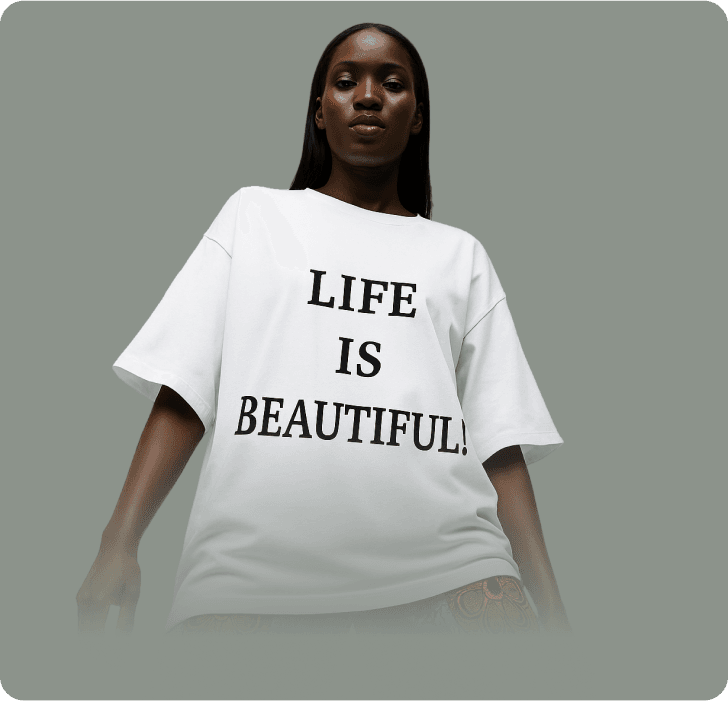 The Whether is in U Tee - The power of choice lives within you. Comfortable fit for confident living.